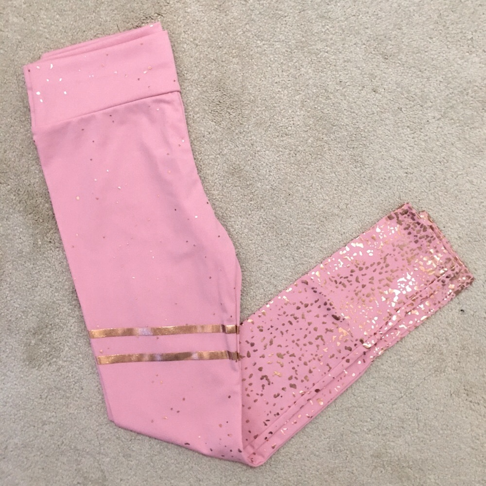 Pink Sparkle Leggings - Picture 8 of 10